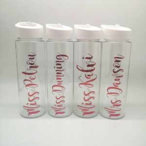 Clear White Tritan Bottle