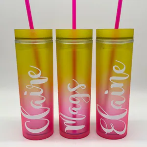 Personalised Rainbow Tumbler