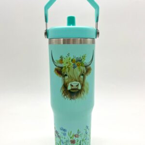 30oz Highland Cow Tumbler