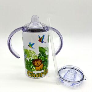 Grow with me Sippy cup - Jungle Themed