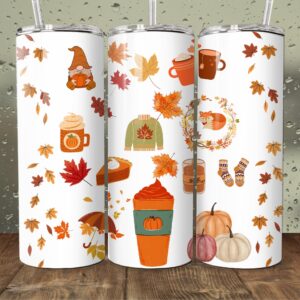 Cosy Autumn Vibes Tumbler 20oz