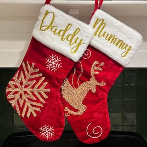 Personalised Luxury Christmas Stocking